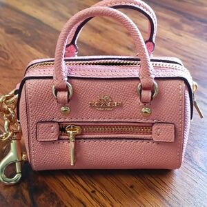 Coach Mini Rowan Satchel Bag Charm